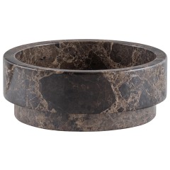 BOWL MARBLE BROWN NOE 